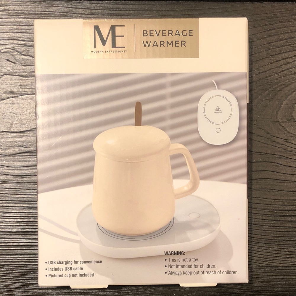 Modern Expressions Cream Beverage Warmer